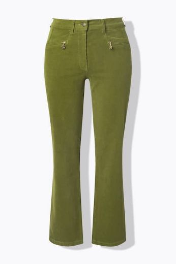 Plus size veliki brojevi Hlače Moni od samta za punije