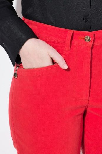 Plus size veliki brojevi Hlače Moni od samta za punije