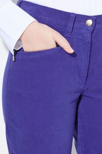 Plus size veliki brojevi Hlače Moni od samta za punije