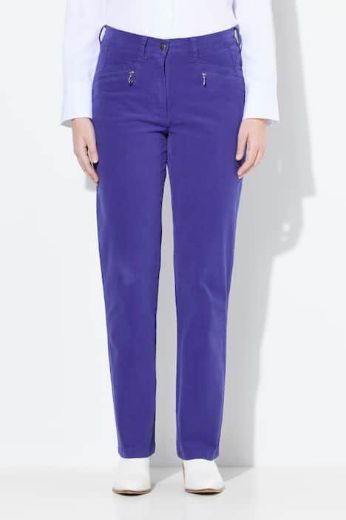 Plus size veliki brojevi Hlače Moni od samta za punije