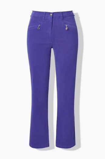 Plus size veliki brojevi Hlače Moni od samta za punije