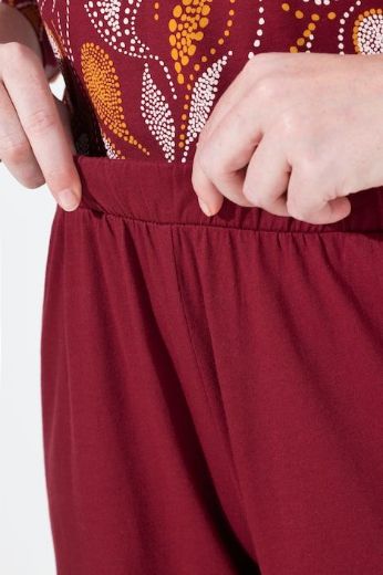 Plus size veliki brojevi Pidžama donji dio s džepovima za punije