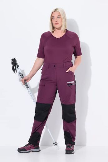 Plus size veliki brojevi Hlače sportske s džepom i patentnim zatvaračem na nogavicama za punije