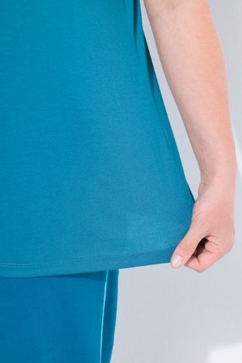 Plus size veliki brojevi Majica funkcionalna V ovratnik za punije