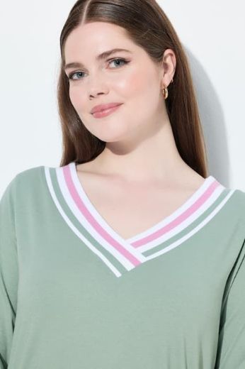 Plus size veliki brojevi Pidžama 3/4 rukava i dugih nogavica za punije