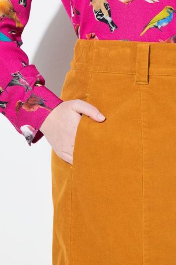 Plus size veliki brojevi Suknja na kopčanje A kroja za punije