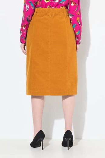 Plus size veliki brojevi Suknja na kopčanje A kroja za punije