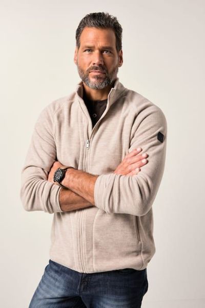 Veliki brojevi Majica dugih rukava od flisa s patentnim zatvaračem moda za punije