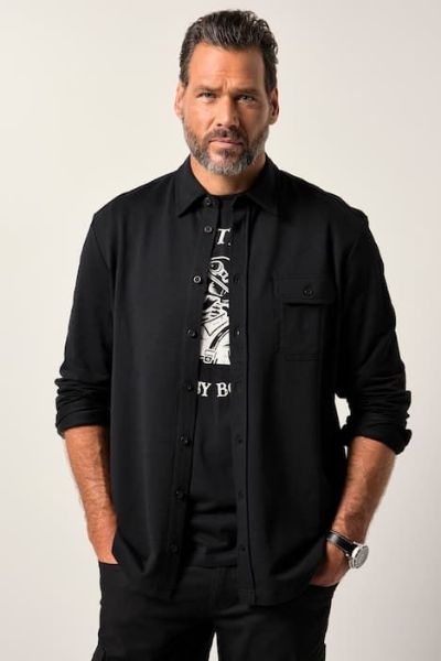 Veliki brojevi Košulja dugih rukava moda za punije