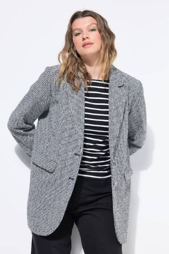 Plus size veliki brojevi Sako šireg kroja za punije