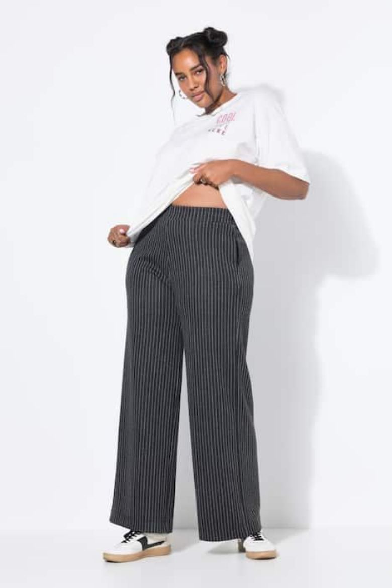 Plus size veliki brojevi Hlače širokih nogavica za punije