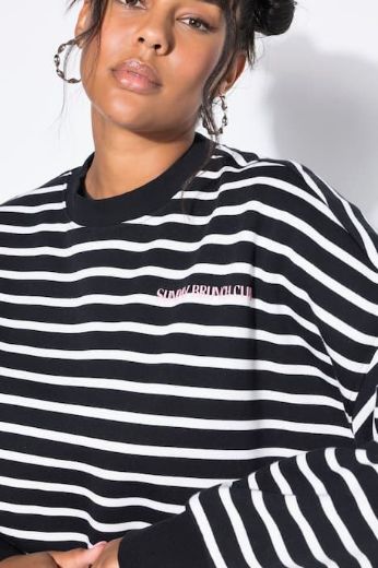 Plus size veliki brojevi Majica dugih rukava šireg kroja za punije