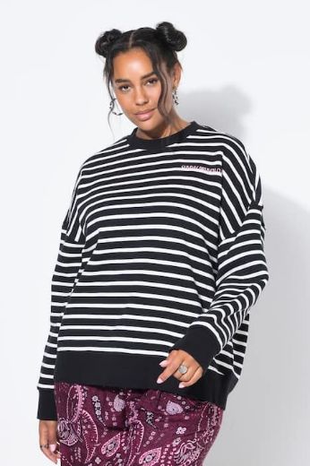 Plus size veliki brojevi Majica dugih rukava šireg kroja za punije