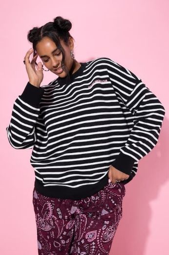 Plus size veliki brojevi Majica dugih rukava šireg kroja za punije