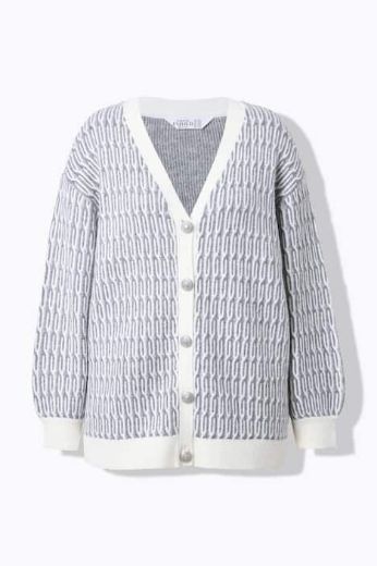 Plus size veliki brojevi Kardigan na kopčanje za punije