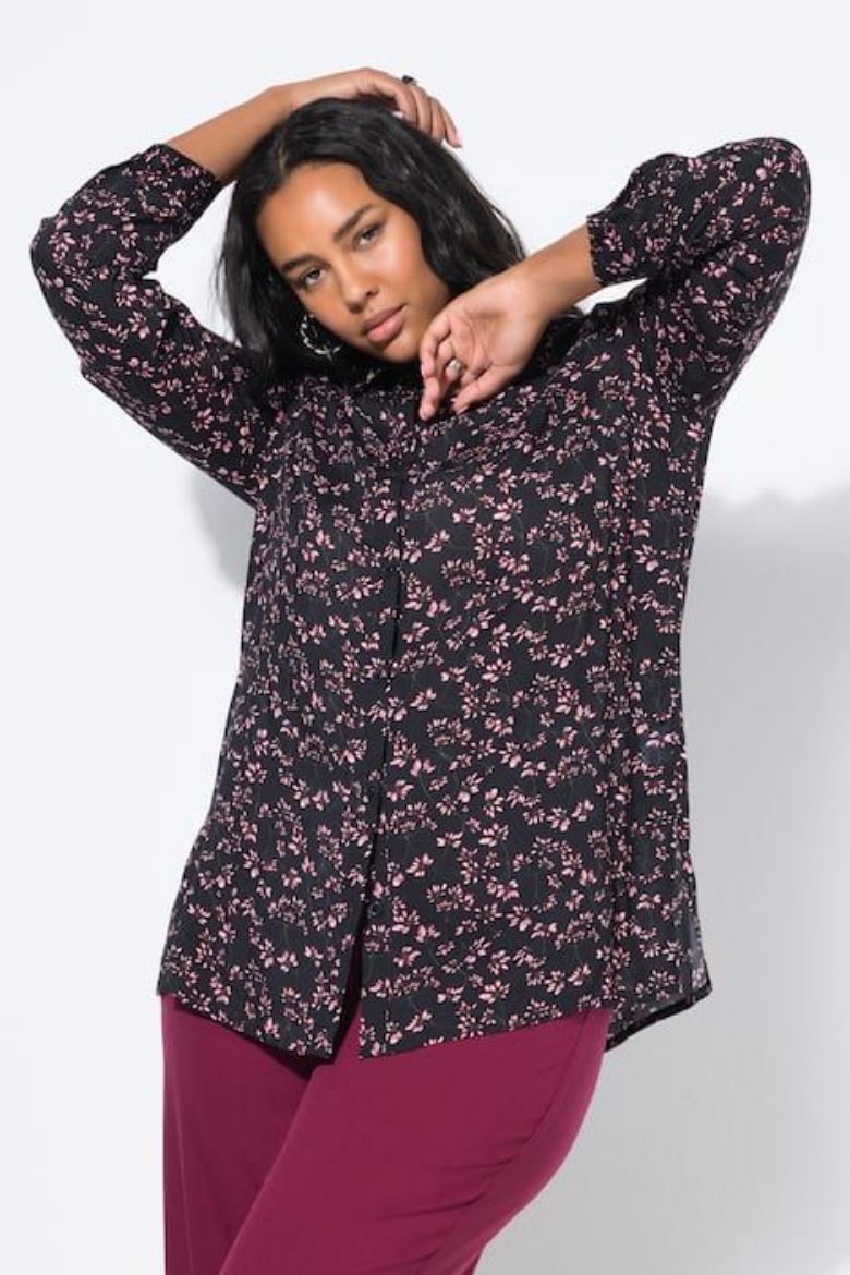 Plus size veliki brojevi Košulja dugih rukava za punije