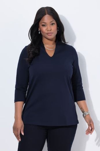 Plus size veliki brojevi Majica 3/4 rukavi za punije