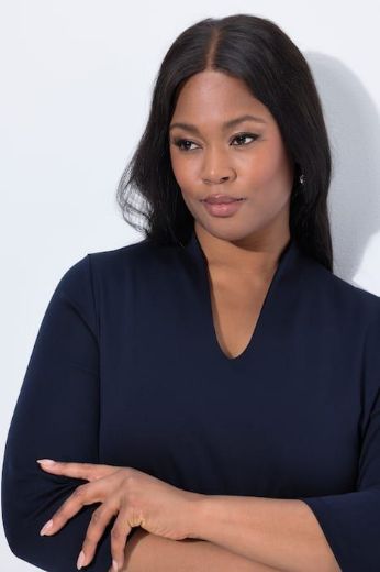 Plus size veliki brojevi Majica 3/4 rukavi za punije