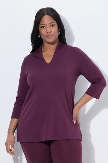 Plus size veliki brojevi Majica 3/4 rukavi za punije