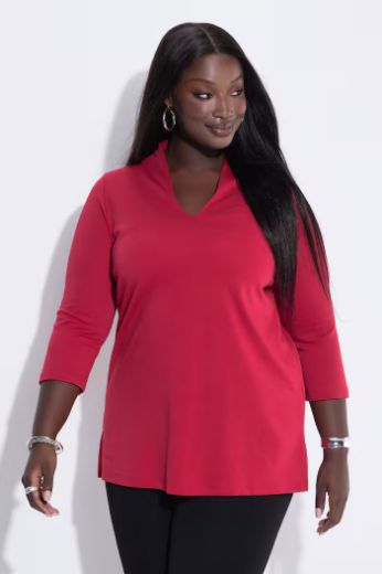 Plus size veliki brojevi Majica 3/4 rukavi za punije