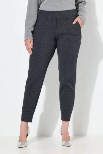 Plus size veliki brojevi Hlače s blago suženim nogavicama za punije