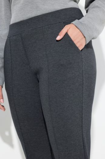 Plus size veliki brojevi Hlače s blago suženim nogavicama za punije