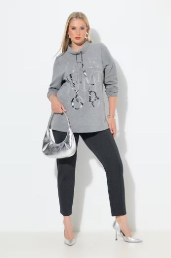 Plus size veliki brojevi Hlače s blago suženim nogavicama za punije