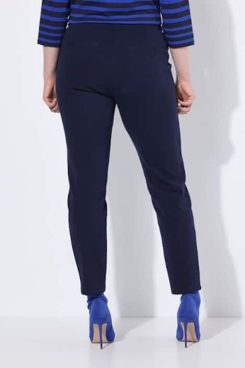 Plus size veliki brojevi Hlače s blago suženim nogavicama za punije