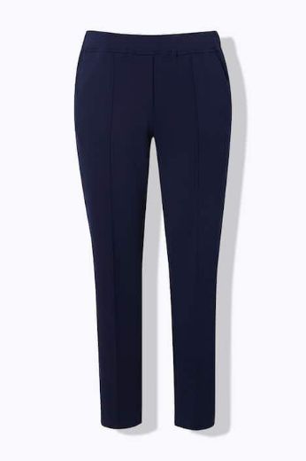 Plus size veliki brojevi Hlače s blago suženim nogavicama za punije