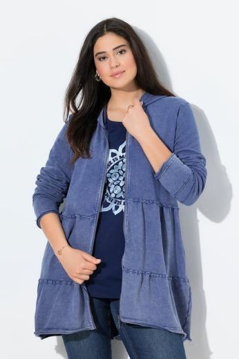 Plus size veliki brojevi Majica dugih rukava s kapuljačom za punije