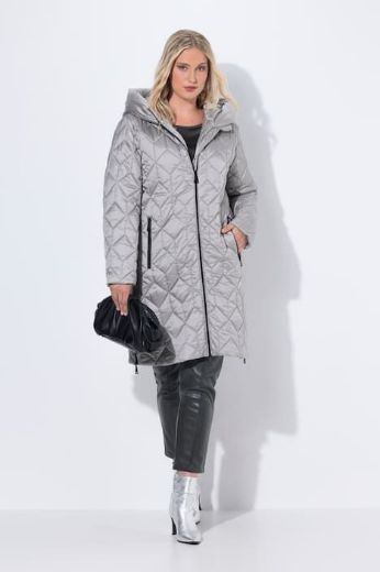 Plus size veliki brojevi Jakna prošivena dužeg kroja za punije