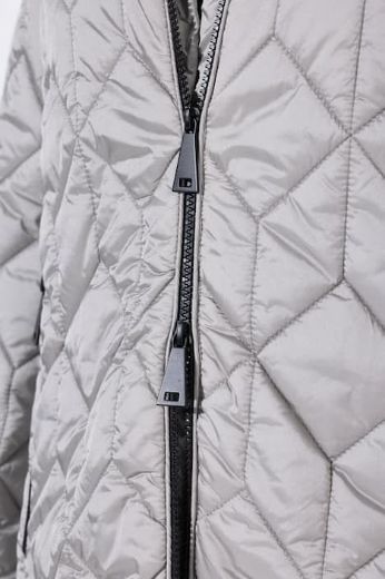 Plus size veliki brojevi Jakna prošivena dužeg kroja za punije