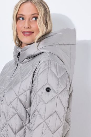 Plus size veliki brojevi Jakna prošivena dužeg kroja za punije