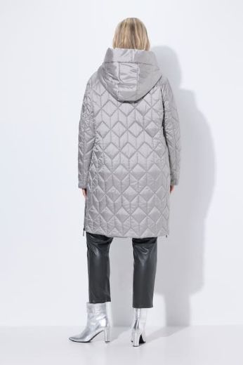 Plus size veliki brojevi Jakna prošivena dužeg kroja za punije