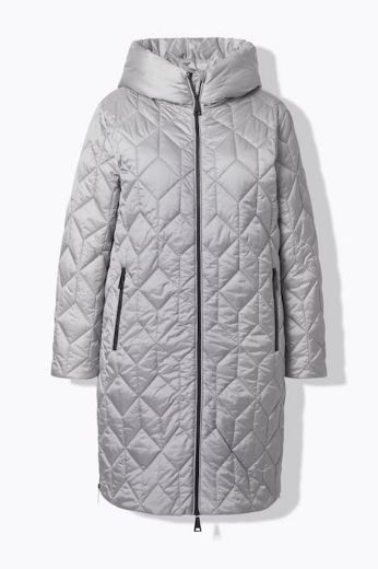 Plus size veliki brojevi Jakna prošivena dužeg kroja za punije