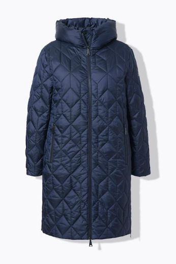 Plus size veliki brojevi Jakna prošivena dužeg kroja za punije