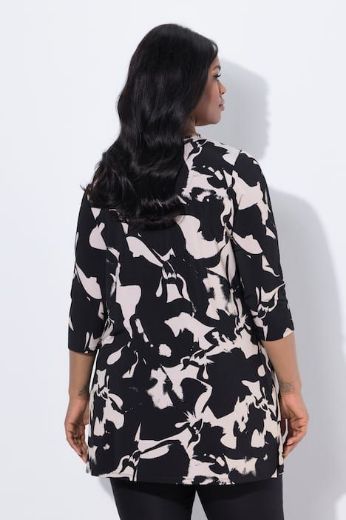 Plus size veliki brojevi Majica 3/4 rukava A kroja za punije