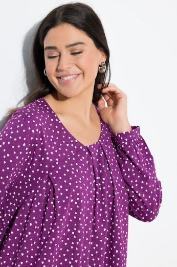 Plus size veliki brojevi Majica dugih rukava A kroja za punije