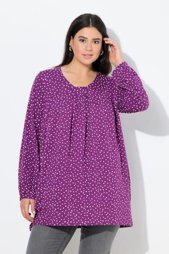 Plus size veliki brojevi Majica dugih rukava A kroja za punije