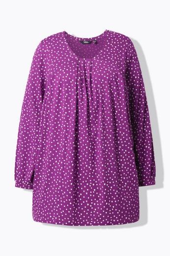 Plus size veliki brojevi Majica dugih rukava A kroja za punije