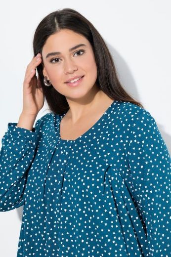 Plus size veliki brojevi Majica dugih rukava A kroja za punije
