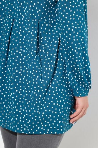 Plus size veliki brojevi Majica dugih rukava A kroja za punije