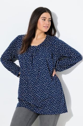Plus size veliki brojevi Majica dugih rukava A kroja za punije