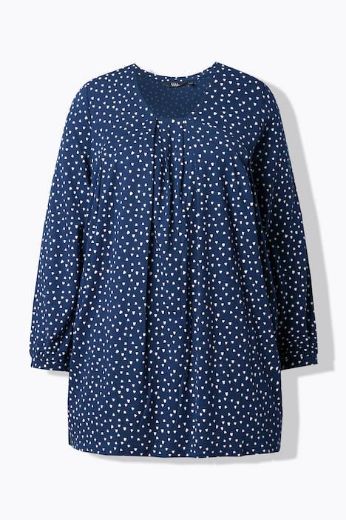Plus size veliki brojevi Majica dugih rukava A kroja za punije
