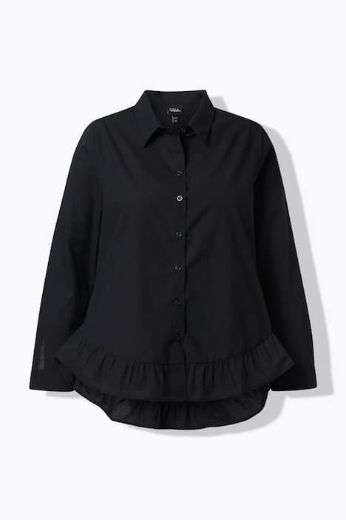 Plus size veliki brojevi Bluza na volane za punije