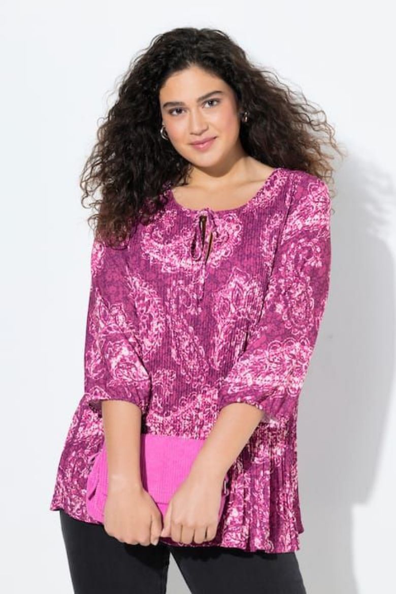Plus size veliki brojevi Bluza 3/4 rukava za punije