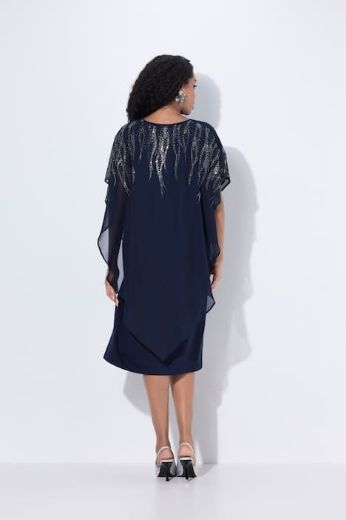 Plus size veliki brojevi Haljina svečana spuštenih rukava za punije