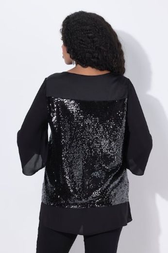 Plus size veliki brojevi Bluza elegantna 3/4 rukava A kroja za punije