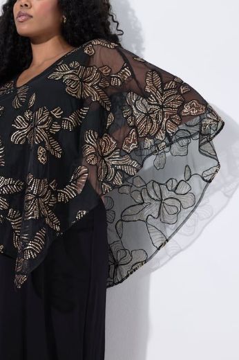 Plus size veliki brojevi Haljina svečana 3/4 rukava za punije