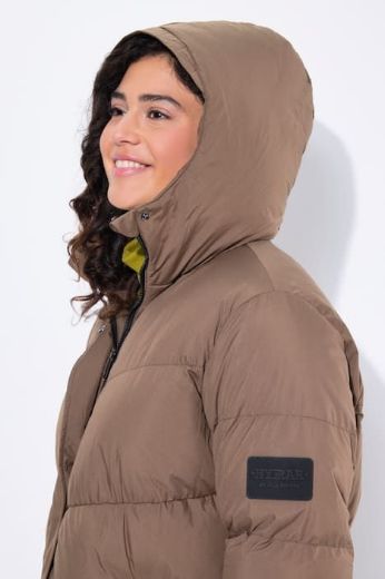 Plus size veliki brojevi Jakna prošivena dužeg kroja za punije